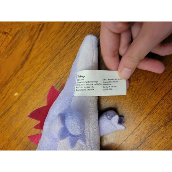 Disney Frozen 2 Bruni the Fire Spirit Salamander 9" Purple Plush Stuffed Animal - Picture 4 of 7